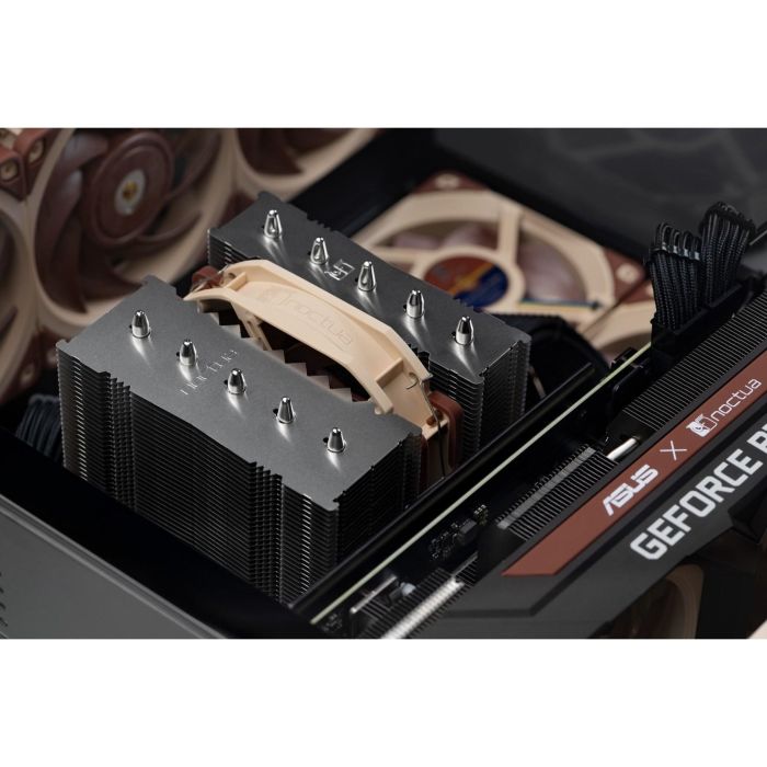 NOCTUA NH-D12L Refrigerador de aire para Procesador Sockets LGA1851/1700/1200/115x/AMD 5