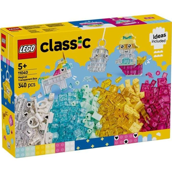 Juego de construccion caja de magia transparente lego classic Juego de construccion caja de magia transparente lego classic