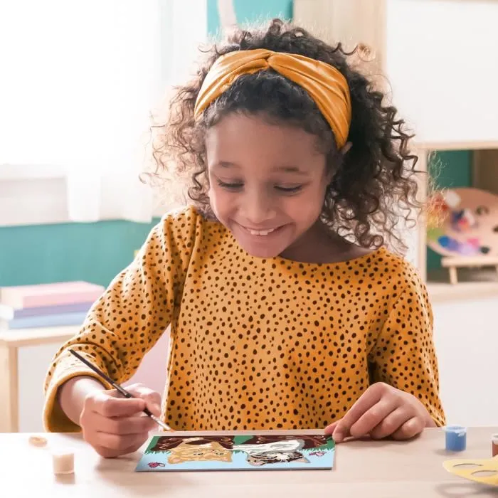 Ravensburger 25528 Kit de Pintura por Números Gatitos y Zapatos 18 x 24 cm A Partir de 7 Años 4