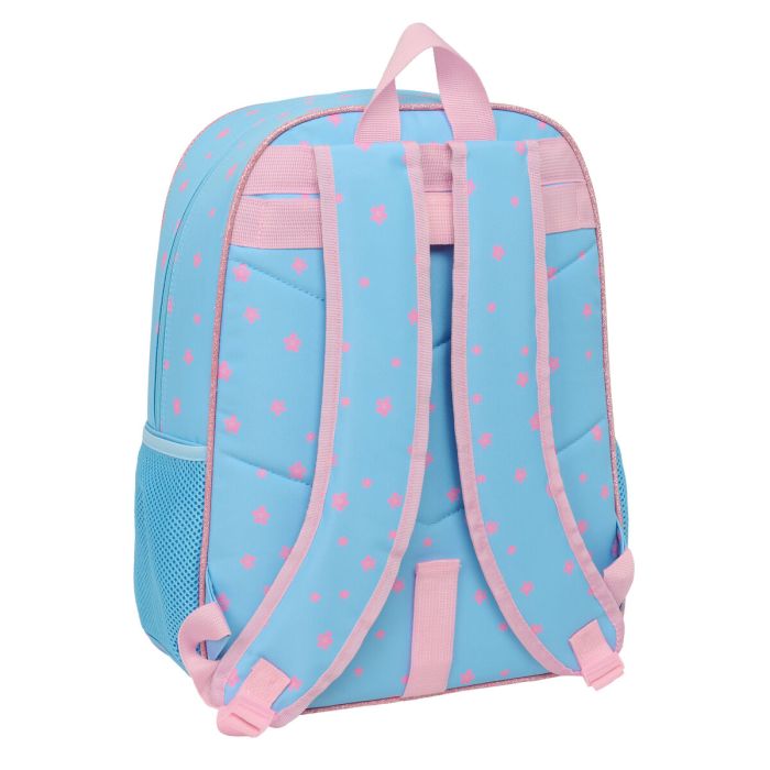 Mochila Escolar Lilo & Stitch Happy Azul cielo 33 x 42 x 14 cm 1 Mochila Escolar Lilo & Stitch Happy Azul cielo 33 x 42 x 14 cm 1