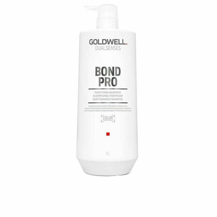 Goldwell BOND PRO Champú Antirrotura Fortificante e Hidratante para Cabello Frágil y Debilitado 1000 ml 1