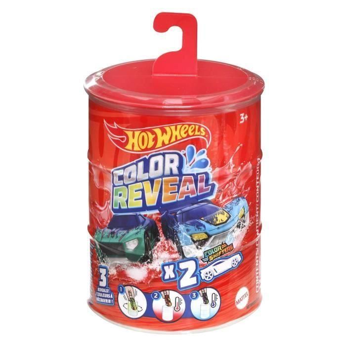 Hot Wheels Vehículos de revelación de color - Mini-Vehículos - Modelo aleatorio - A partir de 3 años 3