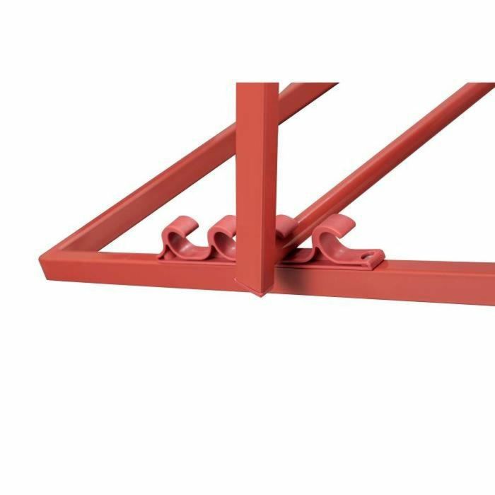 Paros chileno - Estructura de acero - L 63 x D 104 x H 85 cm - Terracota 1