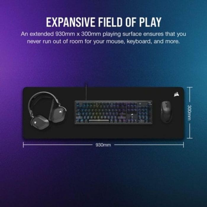 Alfombrilla Gaming Corsair MM500 v2 93 x 30 cm 2
