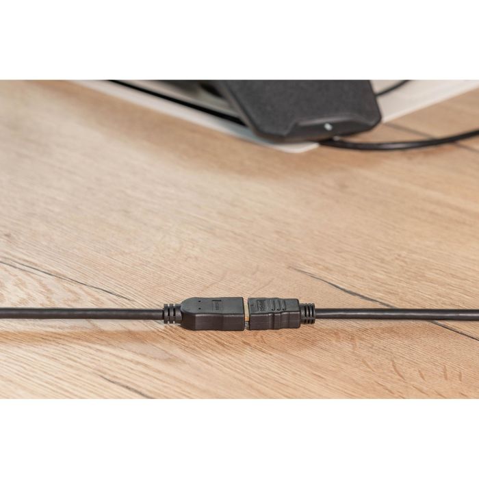 Digitus Cable Extensión HDMI con Ethernet 4K 2m Negro para Alta Velocidad y 3D 1