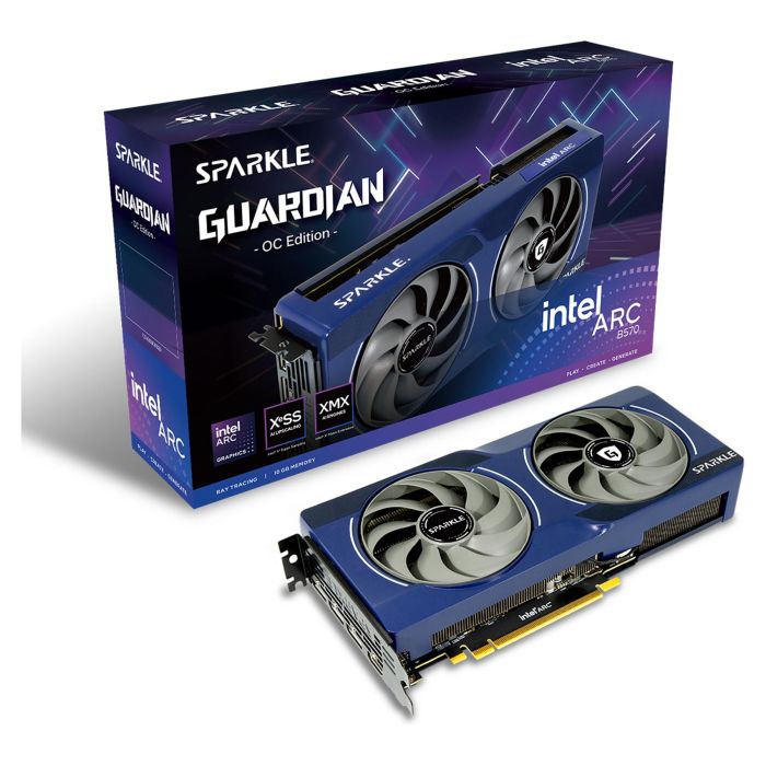 Sparkle B570 Intel Arc Guardian OC Tarjeta Gráfica 10 GB GDDR6 6