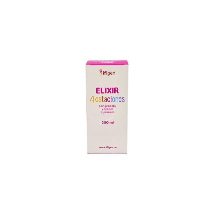 IFIGEN Elixir 4 Estaciones 250ml – Bienestar Vías Respiratorias con Própolis, Eucalipto y Tomillo