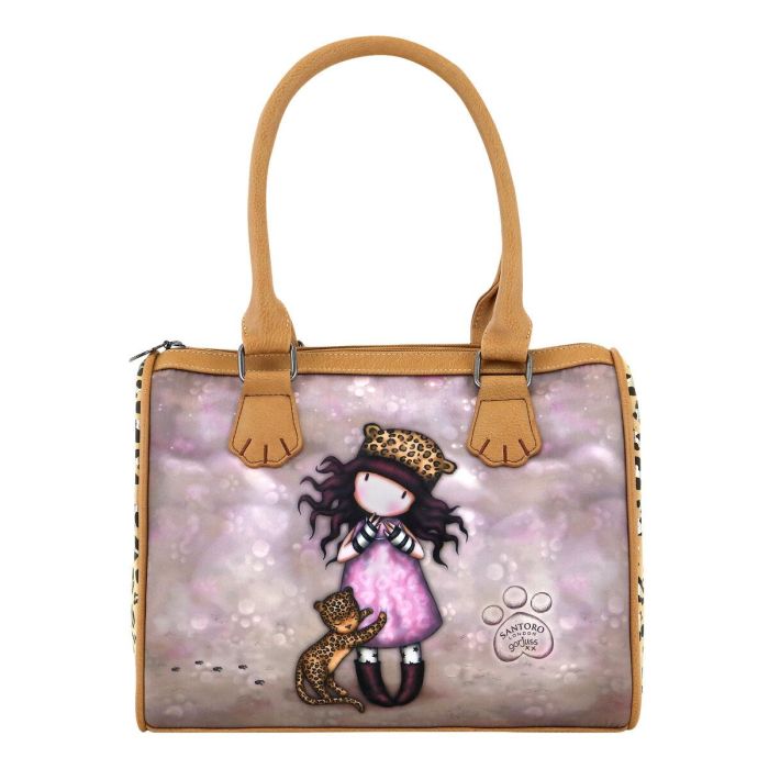 Bolso de Mano Gorjuss Leopardo (28 x 22 x 13 cm) 3