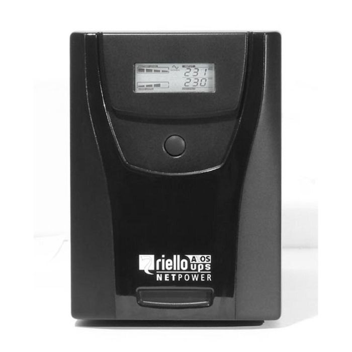RIELLO SAI NETPOWER 1500 USB & SERIE DISPLAY 6 IEC INTERACTIVO RIELLO SAI NETPOWER 1500 USB & SERIE DISPLAY 6 IEC INTERACTIVO