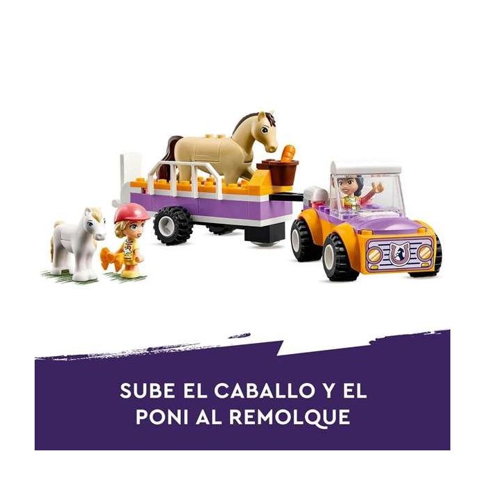 Juego de construccion remolque para caballo y poni lego friends 6 Juego de construccion remolque para caballo y poni lego friends 6