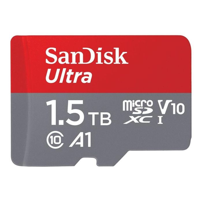SanDisk Tarjeta de Memoria Ultra microSDXC 1.5TB 150MB/s Clase 10 A1 con Adaptador SD 0 SanDisk Tarjeta de Memoria Ultra microSDXC 1.5TB 150MB/s Clase 10 A1 con Adaptador SD 0