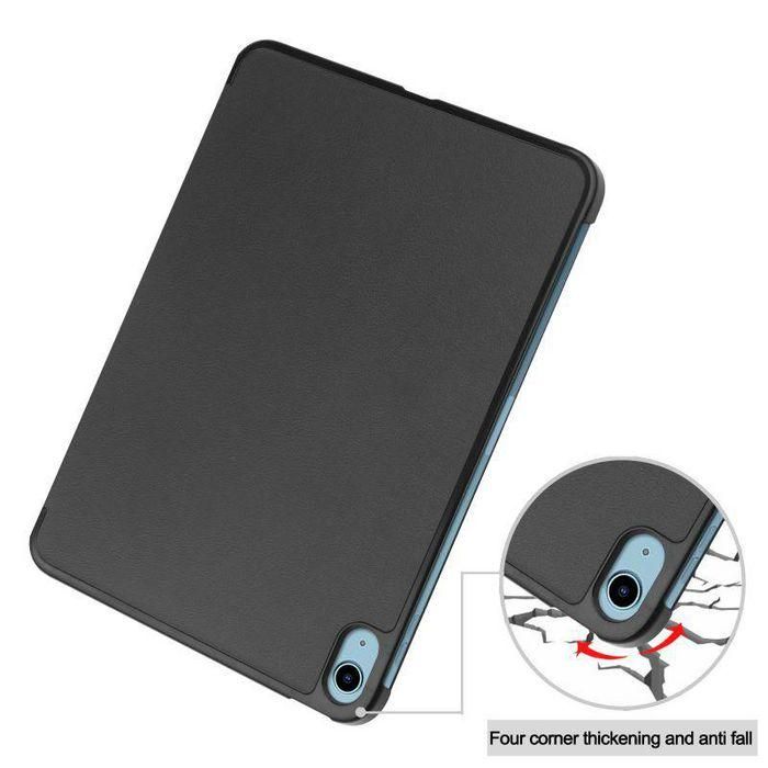CoreParts For Apple iPad 10th Gen 10.9-inch (2022) Tri-fold Caster Hard Shell Cover with Auto Wake Function - Black 6 CoreParts For Apple iPad 10th Gen 10.9-inch (2022) Tri-fold Caster Hard Shell Cover with Auto Wake Function - Black 6