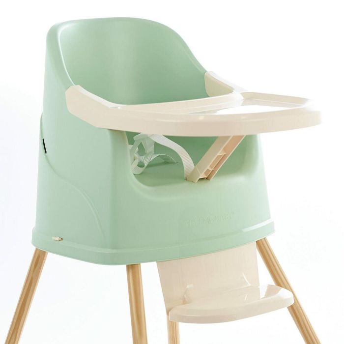 YouPla Thermobaby - Silla alta verde Céladon Green - Hecho en Francia 3