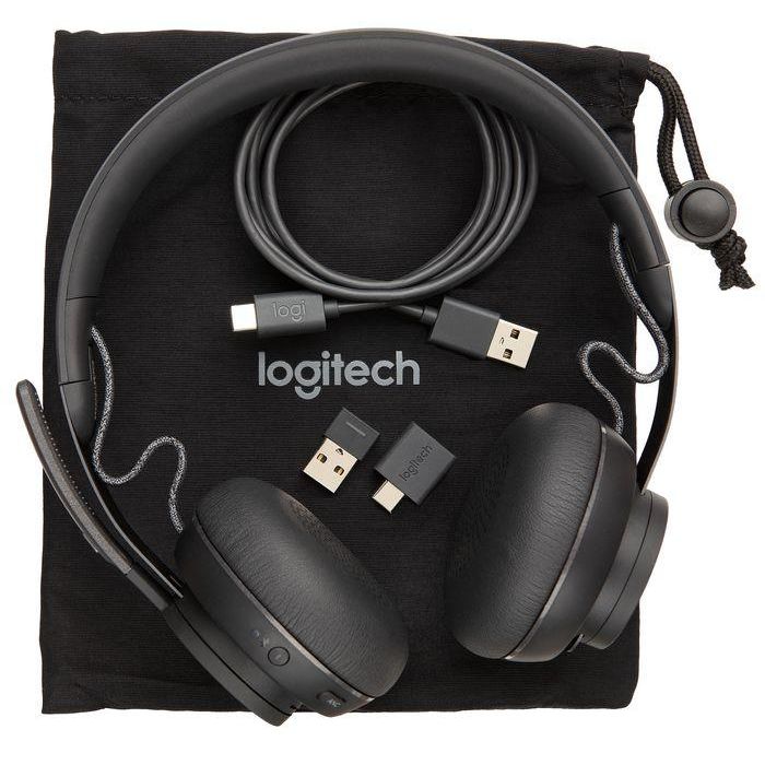 Auriculares Inalámbricos Logitech Zone Wireless MSFT/ con Micrófono/ Bluetooth/ USB/ Negros 5
