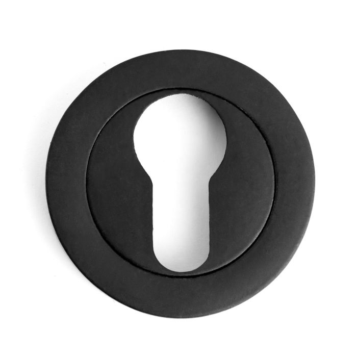 Bocallave Zamak Ø50X10Mm Acabado Cuero, Pulillo Brillo, Laton Mate, Niquel Satinado, Negro. Acabado Negro Jandel 1