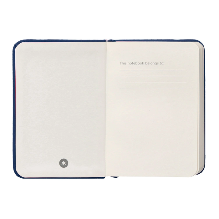 Antartik Cuaderno A7 Tapa Dura Hojas Lisas Azul Marino 80 Hojas 80 gr FSC 6