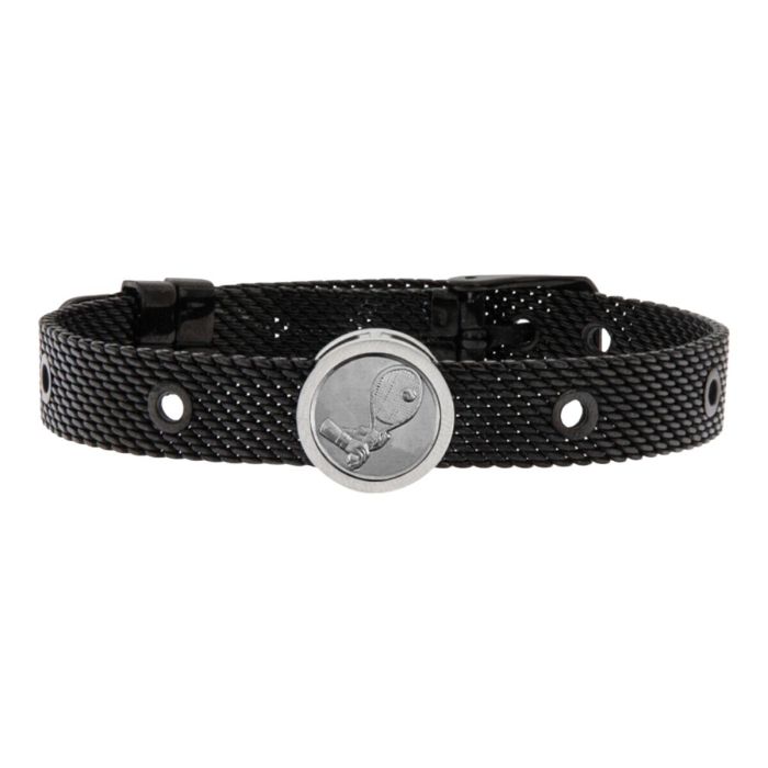 Pulsera Unisex Tennis Player Talent Jewels TJA-1-18-03-2-235 Negro 0 Pulsera Unisex Tennis Player Talent Jewels TJA-1-18-03-2-235 Negro 0