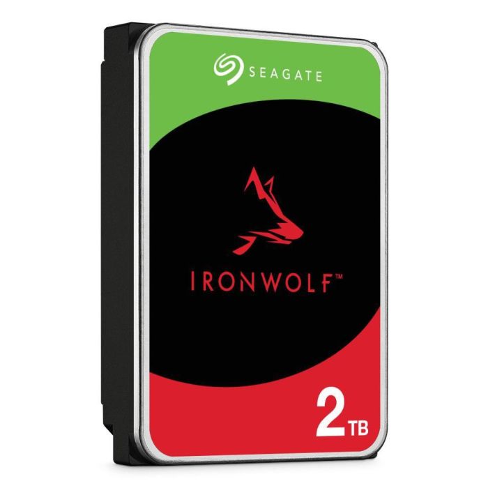 Seagate IronWolf 2TB 3.5" SATA 6Gb/s 256MB Disco Duro Interno NAS 24x7 CMR para Entornos Multibahía 2