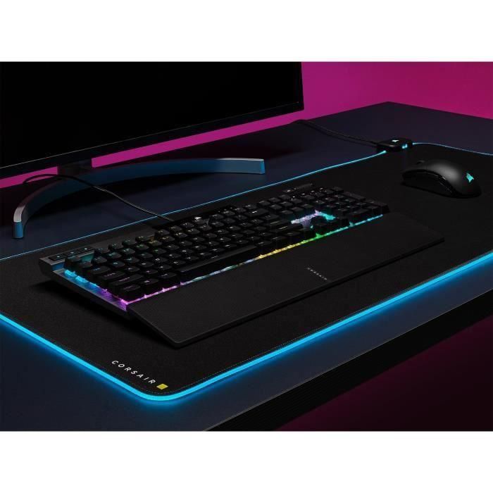 Corsair CH9109410FR Teclado mecánico gaming K70 RGB Pro retroiluminado Azerty Cherry MX Red PBT Double Shot Negro 5 Corsair CH9109410FR Teclado mecánico gaming K70 RGB Pro retroiluminado Azerty Cherry MX Red PBT Double Shot Negro 5