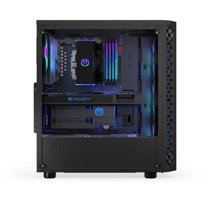 ENDORFY Signum 300 ARGB Black Torre PC ATX/micro ATX/Mini-ITX, Negra con Iluminación Multi y Ventana Lateral 3 ENDORFY Signum 300 ARGB Black Torre PC ATX/micro ATX/Mini-ITX, Negra con Iluminación Multi y Ventana Lateral 3