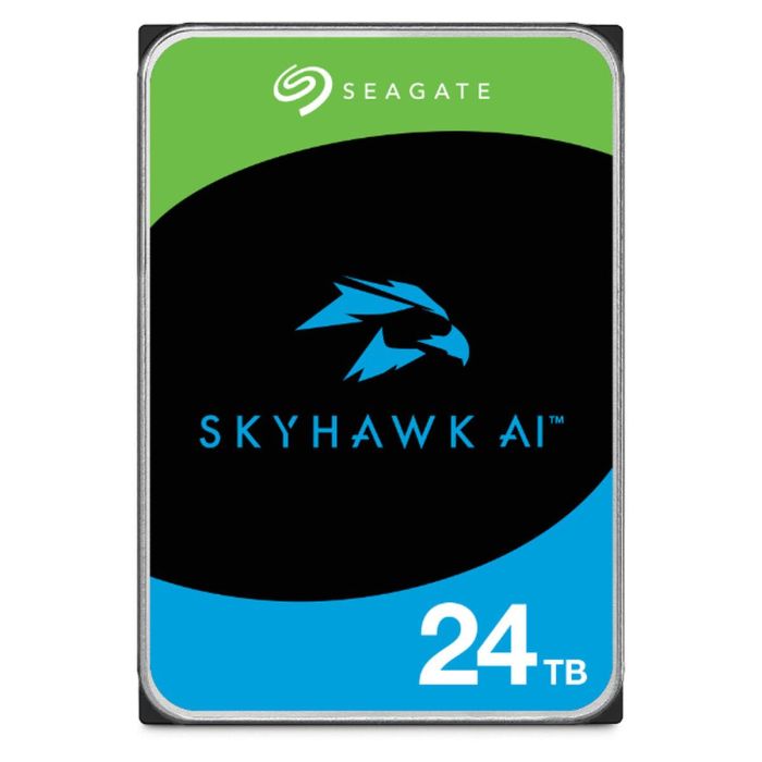 Seagate Disco Duro Interno HDD Skyhawk 24TB 3.5" SATA III 7200 RPM 256MB Optimizado para Vigilancia AI 2 Seagate Disco Duro Interno HDD Skyhawk 24TB 3.5" SATA III 7200 RPM 256MB Optimizado para Vigilancia AI 2