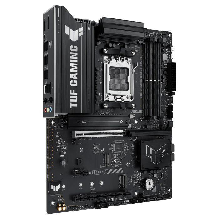 Asus TUF GAMING B650E-E WiFi Placa Base AMD B650 Socket AM5 ATX DDR5 para AMD Ryzen 7000/8000/9000 Wi-Fi 6E 2.5Gb Ethernet 2