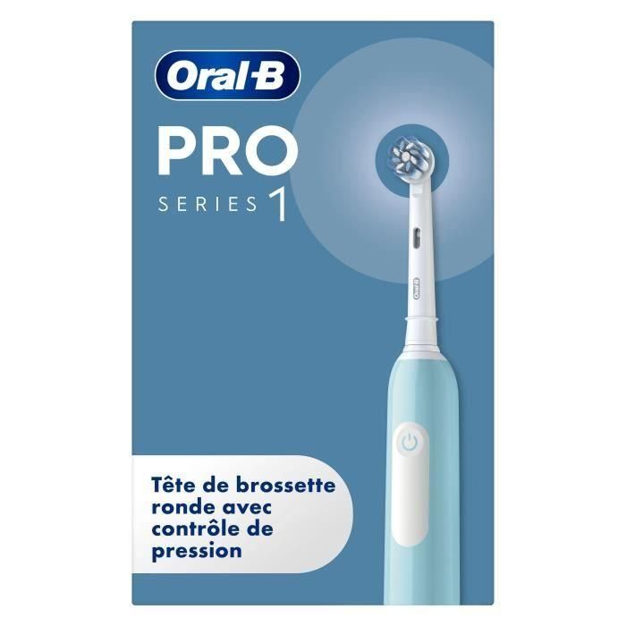 Oral-B ORA1696409982970 Cepillo de Dientes Eléctrico Pro 1 Sensitive Clean Azul