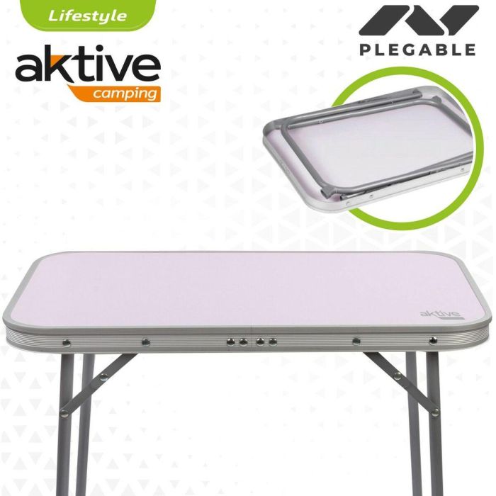 Mesa Plegable Aktive 60 x 50 x 40 cm (4 Unidades) 4 Mesa Plegable Aktive 60 x 50 x 40 cm (4 Unidades) 4