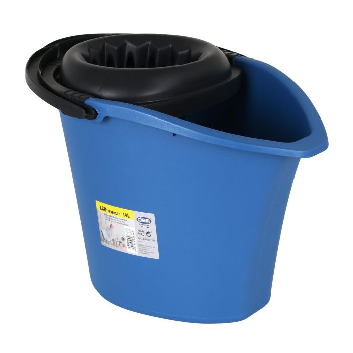 Cubo Oval 14L con Escurridor Eco - Dem (12 Unidades) 4 Cubo Oval 14L con Escurridor Eco - Dem (12 Unidades) 4