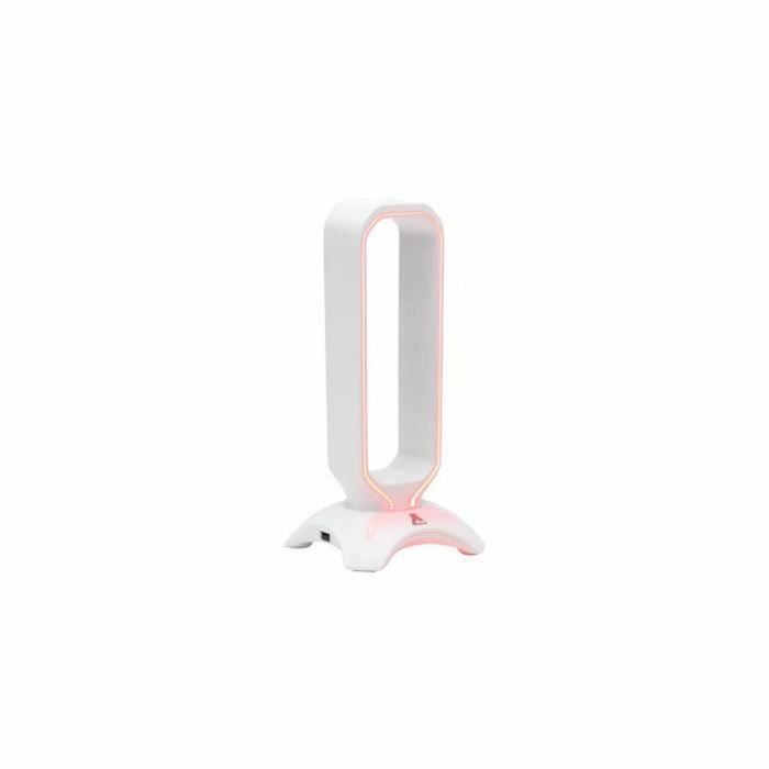 Auriculares/Soporte para Auriculares - THE G-LAB - K-STAND RADO - RGB USB - Blanco 4