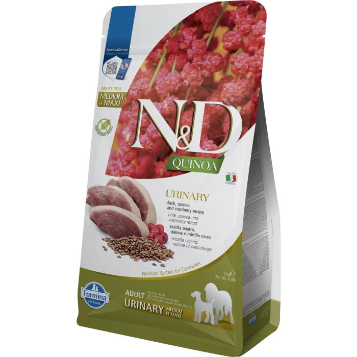 Farmina N&D Dog Quinoa Urinary Med Maxi para Perros 2 kg