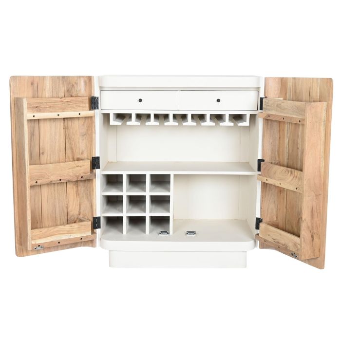 Aparador Scandi DKD Home Decor Natural Blanco 50 x 100 x 85 cm 3 Aparador Scandi DKD Home Decor Natural Blanco 50 x 100 x 85 cm 3