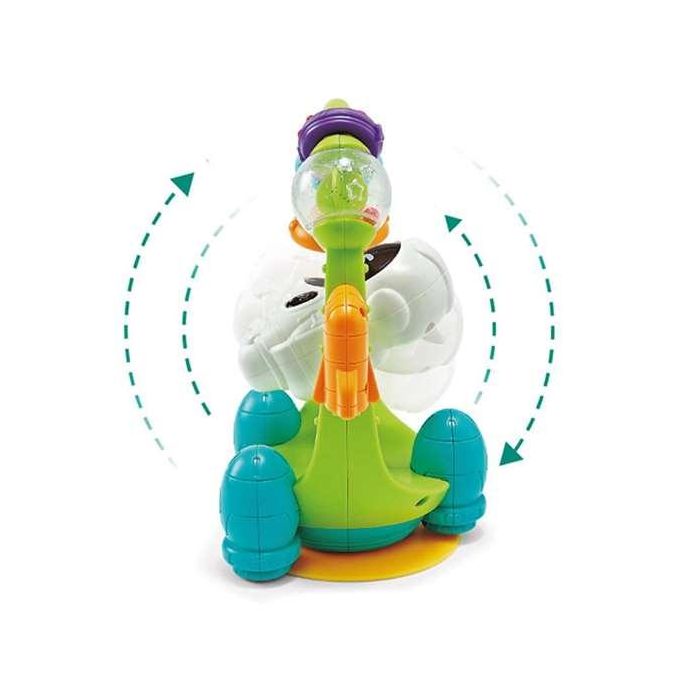 Sonajero astronauta con ventosa, luces y sonidos, gira 180º, 20x16cm - modelos surtidos 3 Sonajero astronauta con ventosa, luces y sonidos, gira 180º, 20x16cm - modelos surtidos 3