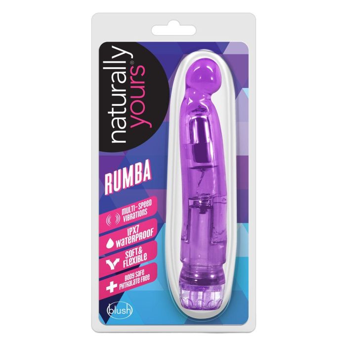 Vibrador Blush Naturally Yours Morado 1