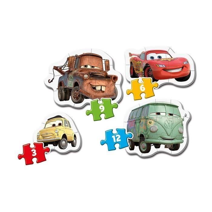COCHES - Mi primer rompecabezas 3-6-9-12 piezas 1 COCHES - Mi primer rompecabezas 3-6-9-12 piezas 1