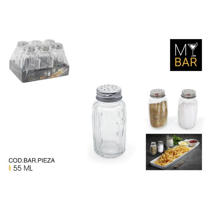 Salero-Especiero 55 ml My Bar (72 Unidades) Salero-Especiero 55 ml My Bar (72 Unidades)