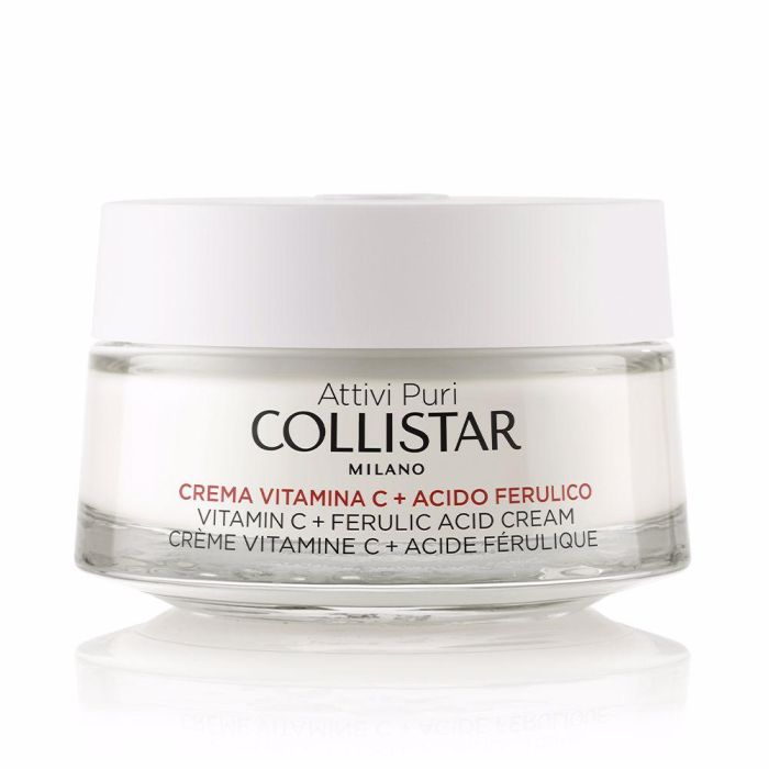 Collistar Crema ATTIVI PURI Vitamina C + Ácido Ferúlico Tratamiento Facial Hidratante Efecto Flash 50 ml Collistar Crema ATTIVI PURI Vitamina C + Ácido Ferúlico Tratamiento Facial Hidratante Efecto Flash 50 ml