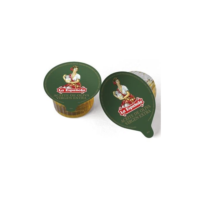 La Española Aceite de Oliva Virgen Extra Cápsula Monodosis 15 ml Caja 120 Unidades La Española Aceite de Oliva Virgen Extra Cápsula Monodosis 15 ml Caja 120 Unidades