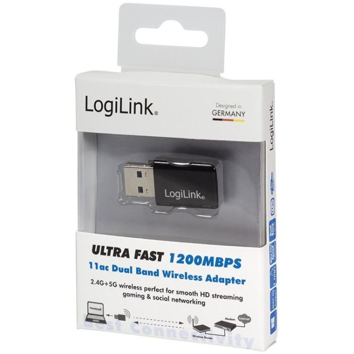LogiLink WLAN 802.11ac 1200Mbps USB 3.0 Adapter. 2T2R 3 LogiLink WLAN 802.11ac 1200Mbps USB 3.0 Adapter. 2T2R 3