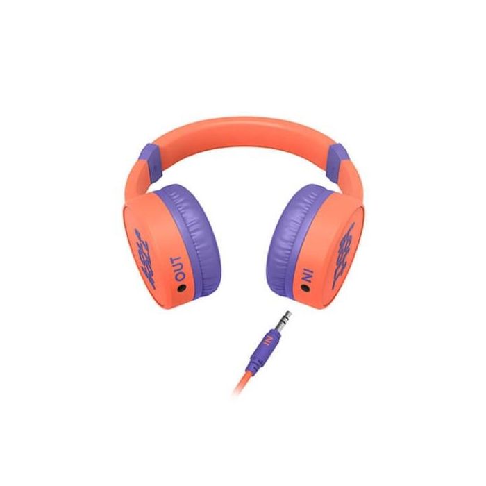 Energy Sistem Auriculares Lol&Roll Orange Infantiles con Limitación de Volumen y Micrófono Incluido para Niños 2