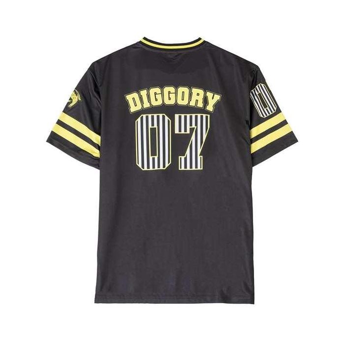 Camiseta de Manga Corta Unisex Harry Potter Hufflepuff Negro S 1 Camiseta de Manga Corta Unisex Harry Potter Hufflepuff Negro S 1