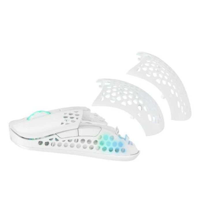 Cherry Xtrfy M42 RGB Ratón Gaming Óptico Inalámbrico + USB-C 19000 DPI Blanco 1 Cherry Xtrfy M42 RGB Ratón Gaming Óptico Inalámbrico + USB-C 19000 DPI Blanco 1