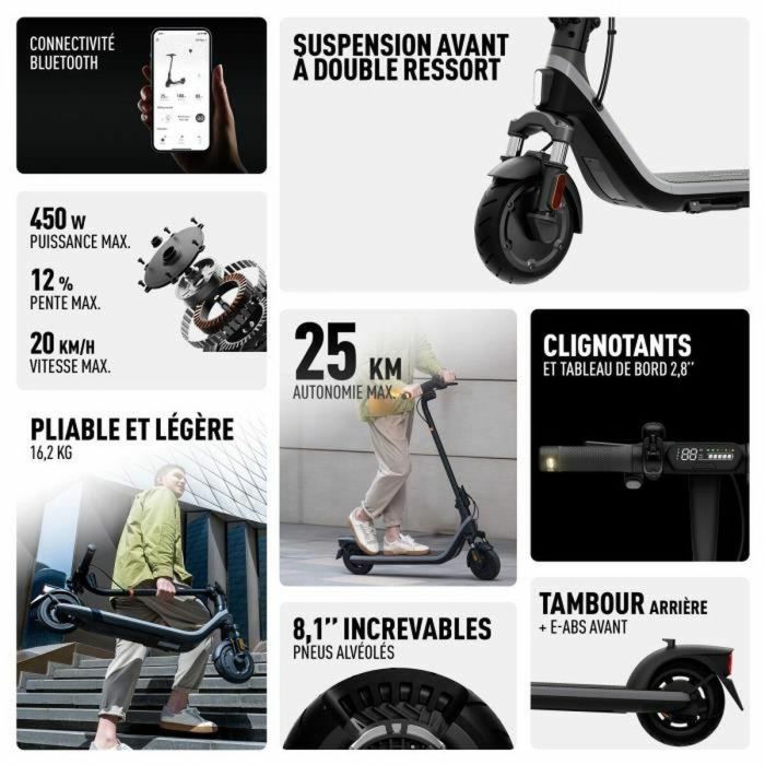 Segway SEG8721008535944 Patinete Eléctrico E2 E II 450W 8.1 4 Segway SEG8721008535944 Patinete Eléctrico E2 E II 450W 8.1 4