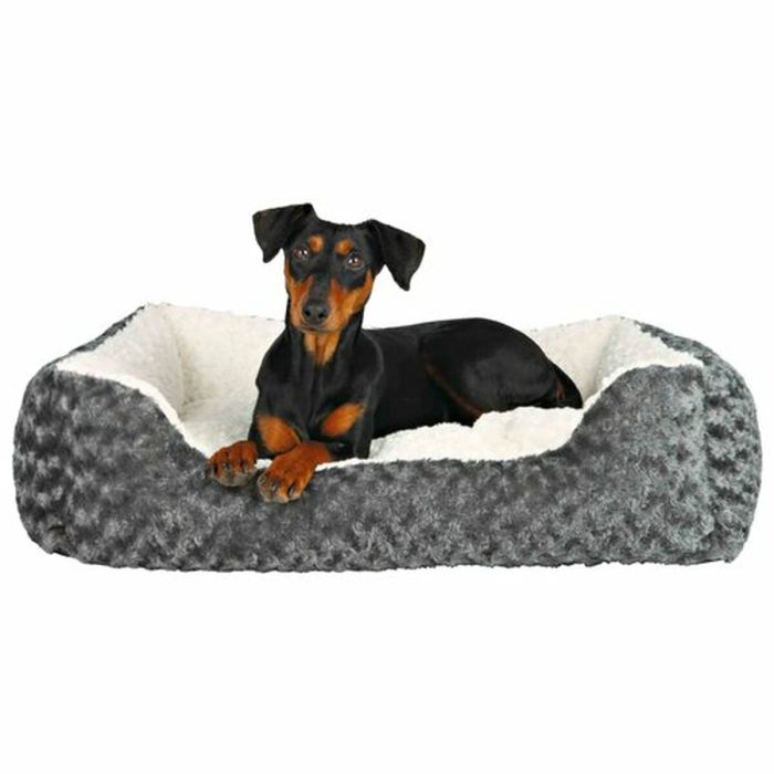 Cama para Perro Trixie Leni Gris Crema 50 × 40 cm 1