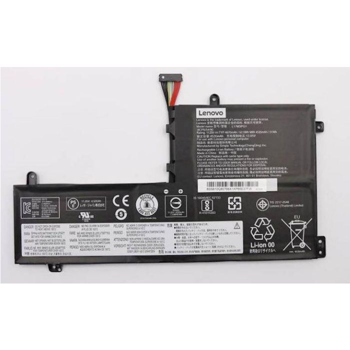 Lenovo Batería 3 Celdas 11.25V 52.5Wh para Legion Y7000, Y530-15ICH, Y540 - Rendimiento Fiable para tu Portátil