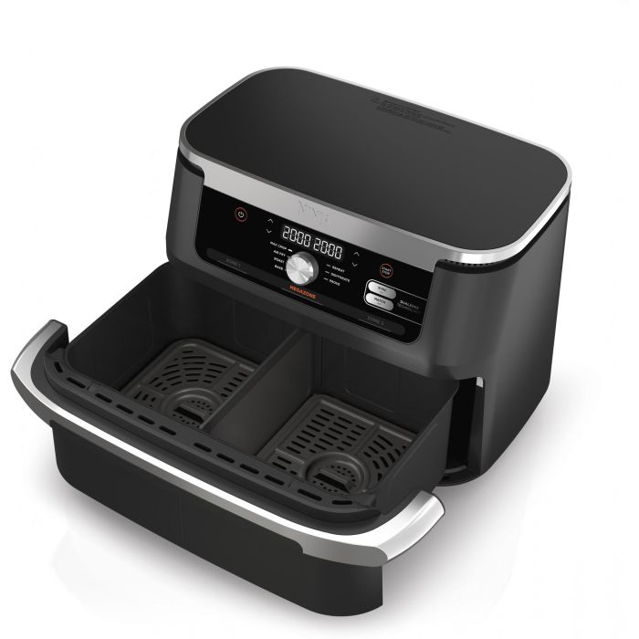 Ninja AF500EU Foodi FlexDrawer Freidora de Aire Caliente 10.4L Doble Zona 8 Personas Hornea Asa Deshidrata 5 Ninja AF500EU Foodi FlexDrawer Freidora de Aire Caliente 10.4L Doble Zona 8 Personas Hornea Asa Deshidrata 5