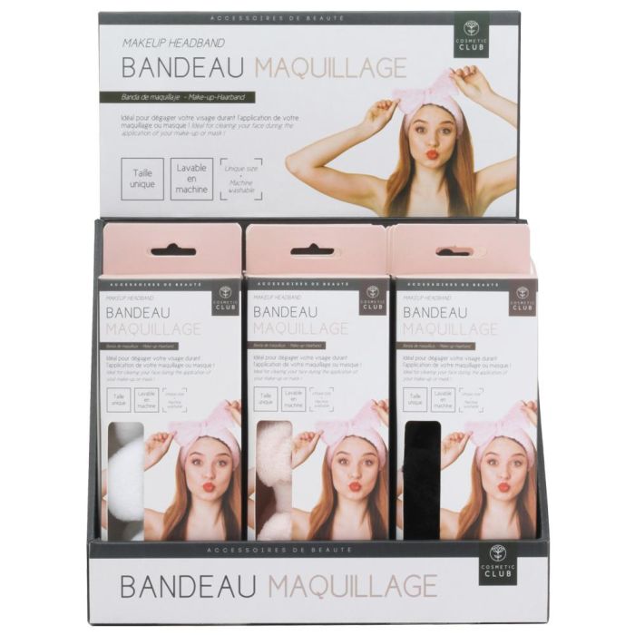Cosmetic Club Banda De Maquillaje Con Lazo Para Mantener El Rostro Despejado Talla Única 3