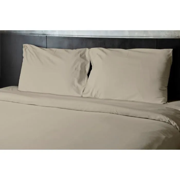 Home Linge Passion HP72097 Sábana Plana Microfibra 82 g 240 x 300 cm Beige Marfil 1