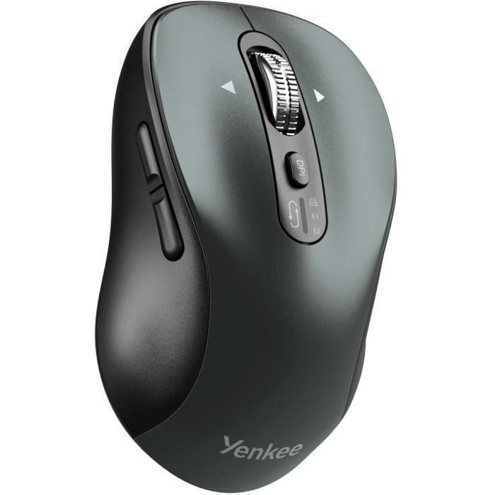 Ratón inalámbrico recargable - Giroscopio - YENKEE - YMS 2010BK 1