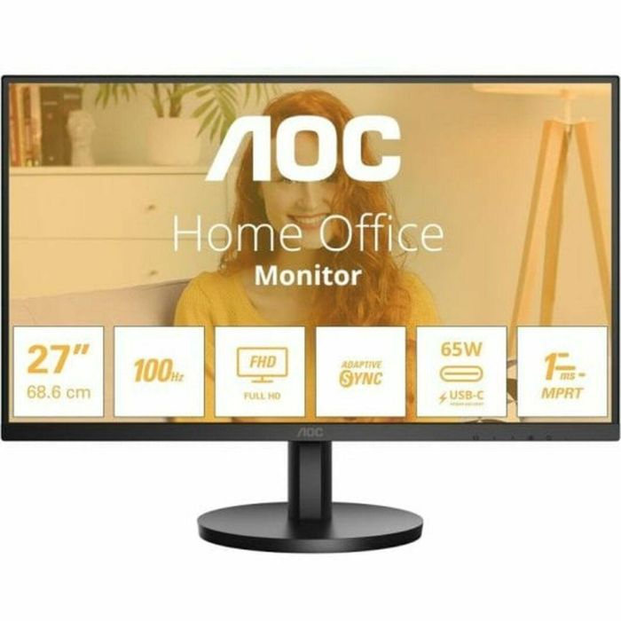 AOC Monitor 27B3CA2 27" 68,68cm 1920x1080 FHD IPS 100Hz 1ms HDMI USB-C Negro 7